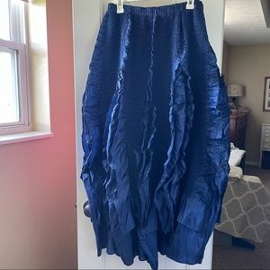 Unique Scrunchie Skirt / Dress Royal Blue